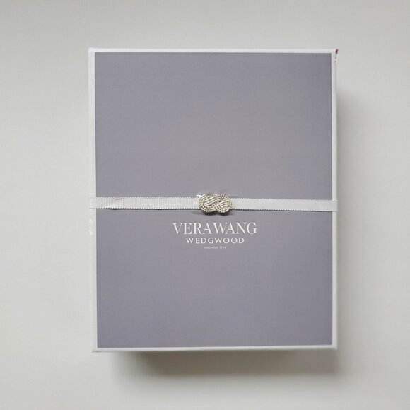 WEDGEWOOD x VERA WANG INFINITY 5 x 7 Picture Frame Designer Decor Wedding Gift - Picture 7 of 9